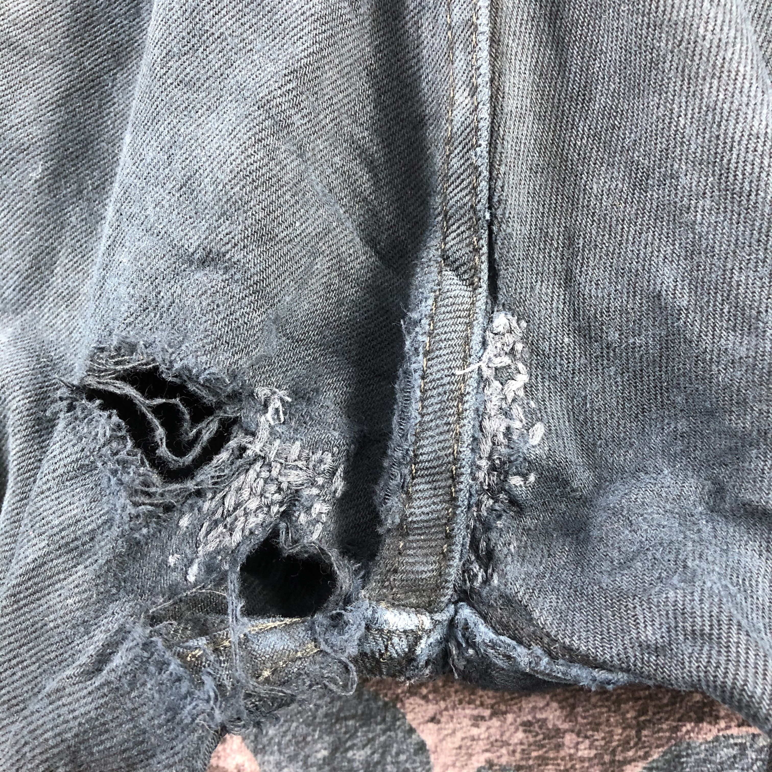 Levi's 90s Vintage Faded Black Levis 501 Jeans-JM2936 Size US 35 - 7 Thumbnail