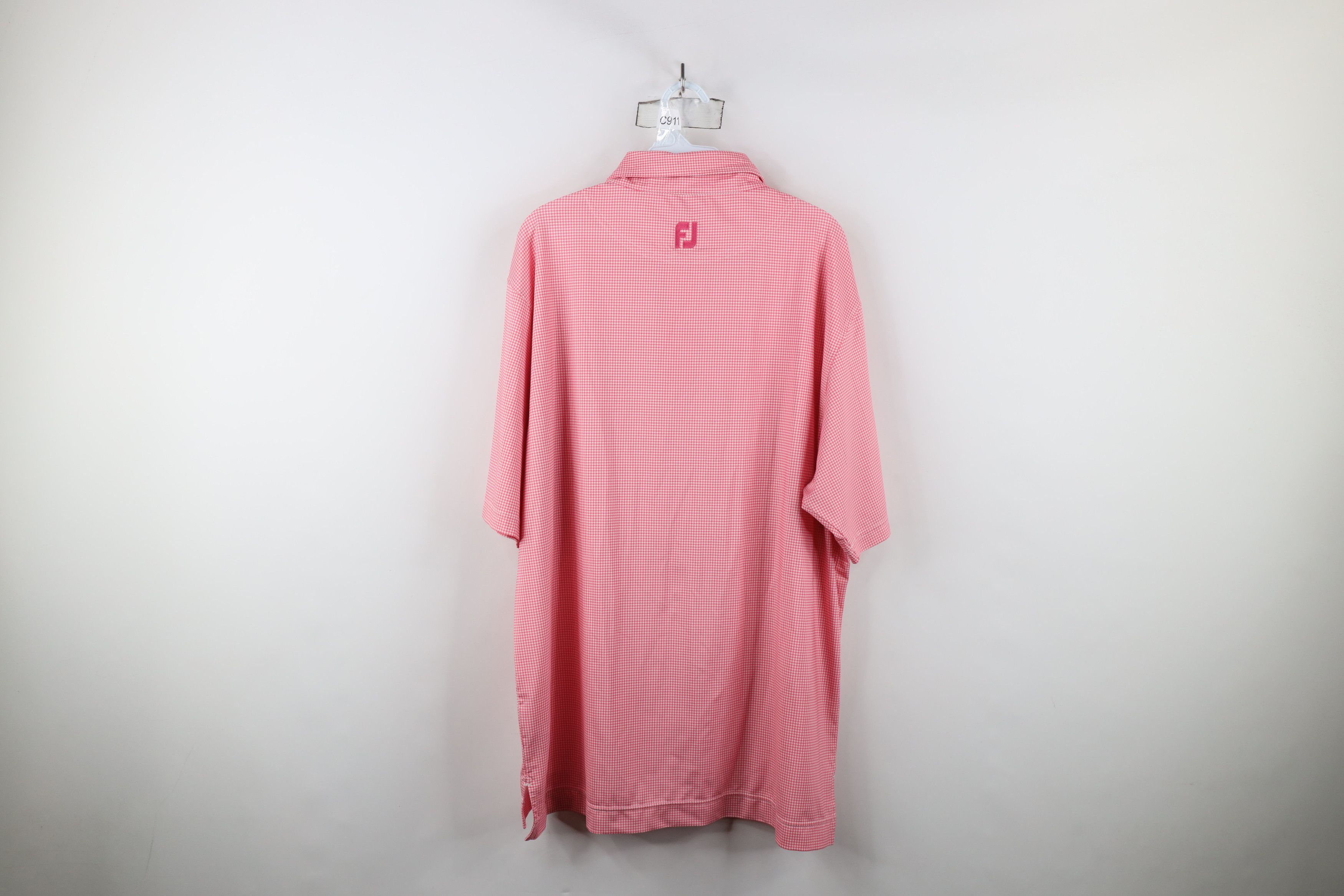 Footjoy × Vintage FootJoy Short Sleeve Collared Golf Golfing Polo Shirt Size US L / EU 52-54 / 3 - 10 Thumbnail
