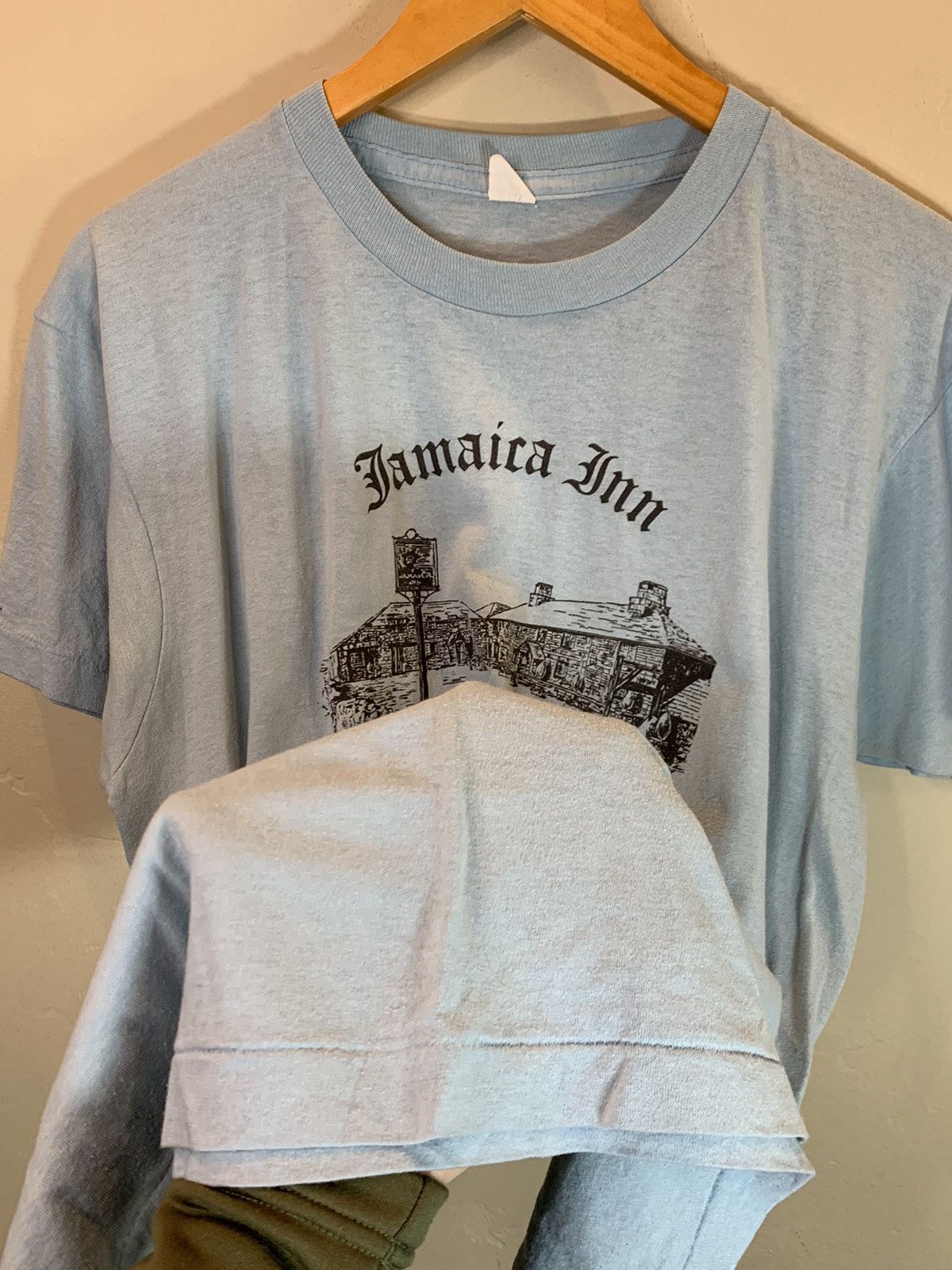 Vintage *RARE* Vintage 70’s Jamaica Inn Cornwall Single Stitch Shirt Size US L / EU 52-54 / 3 - 3 Thumbnail