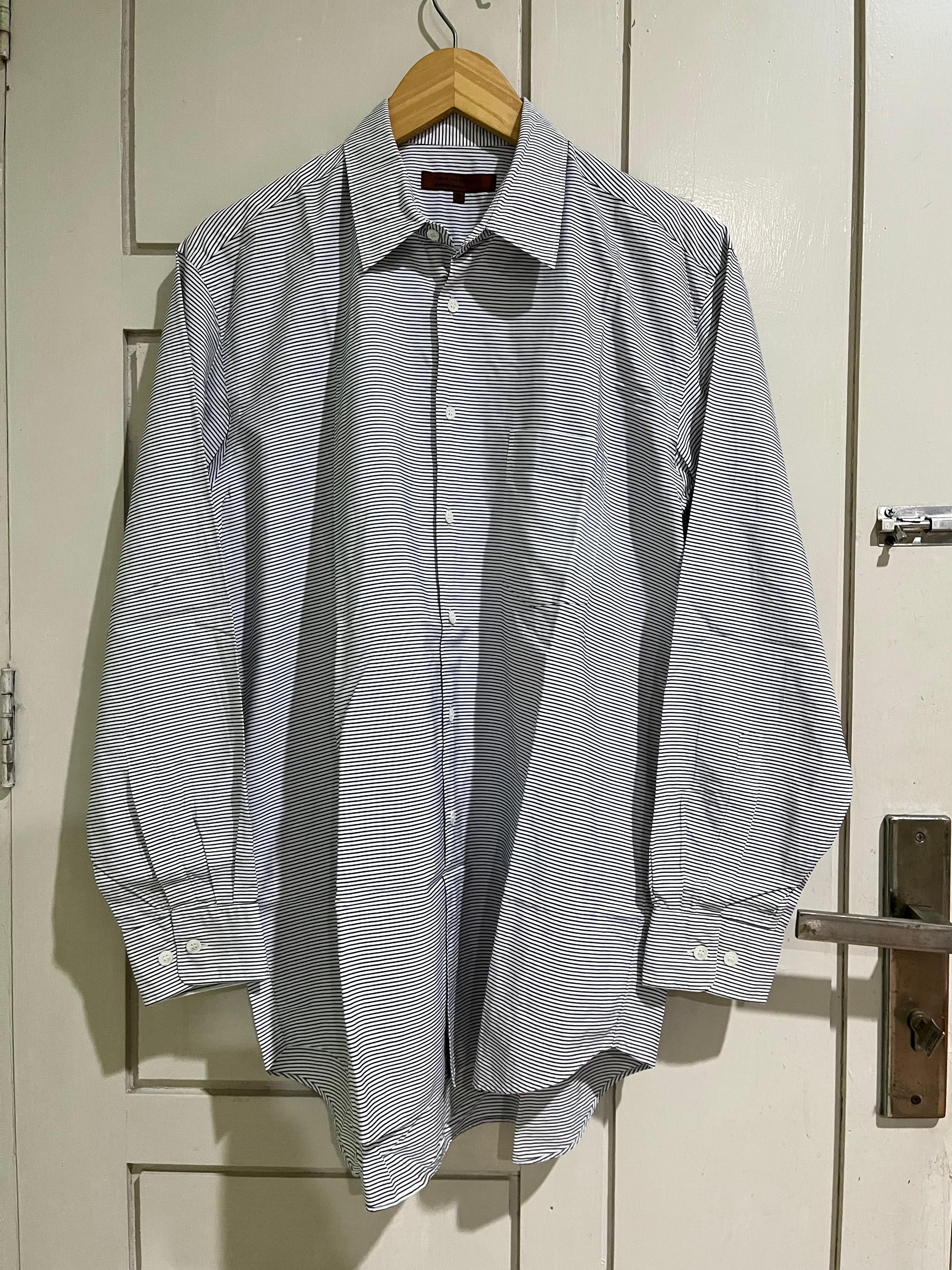 Comme des Garcons Homme Deux 2003 comme des garcons homme stripe shirt Size US L / EU 52-54 / 3 - 1 Thumbnail