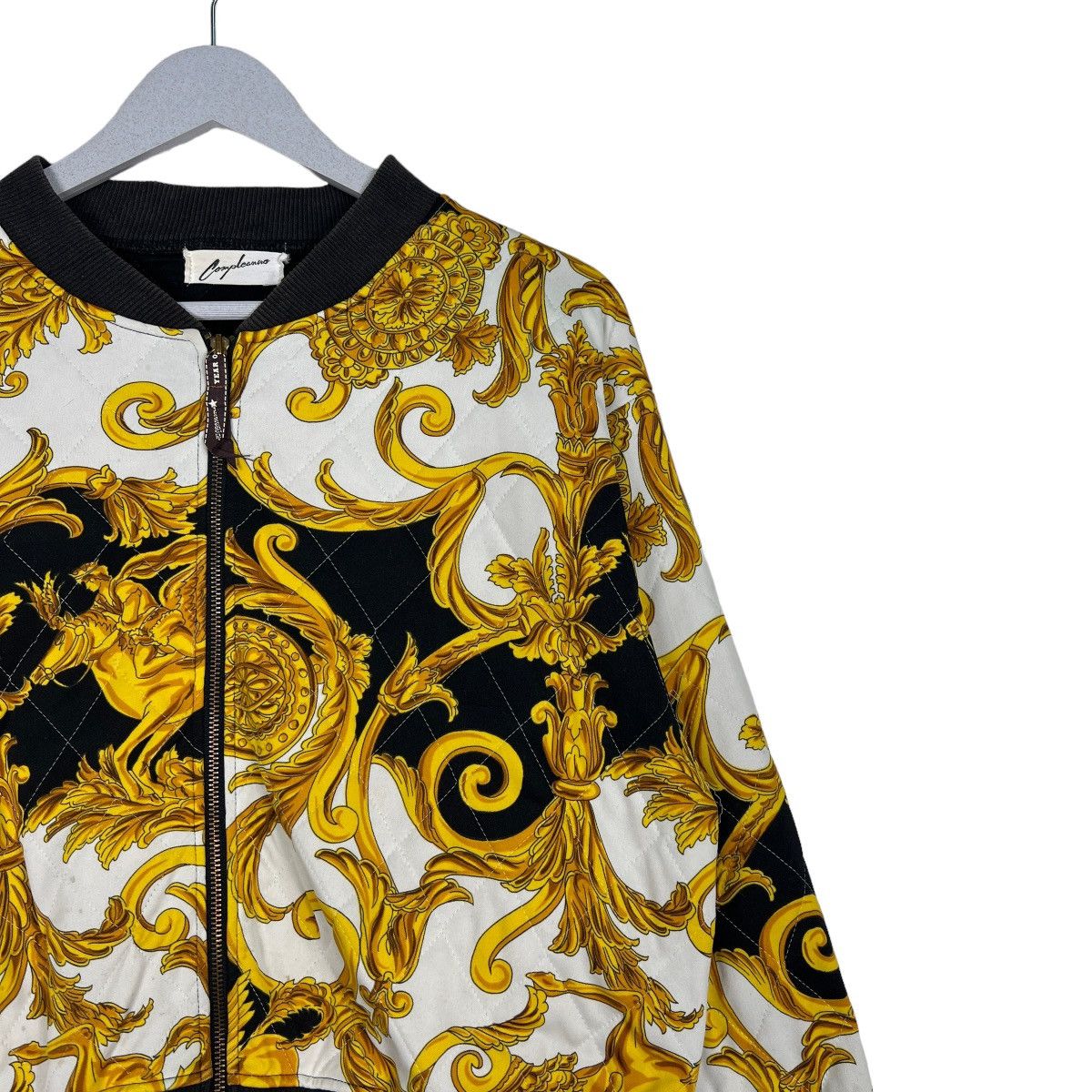 Japanese Brand 🔥 VINTAGE BAROQUE BOMBER JACKET Size US S / EU 44-46 / 1 - 6 Thumbnail