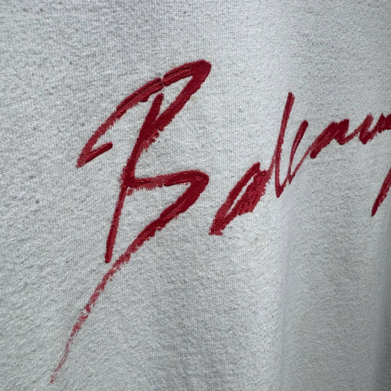 Balenciaga Balenciaga Lipstick Print Logo tee Size US XXL / EU 58 / 5 - 4 Thumbnail