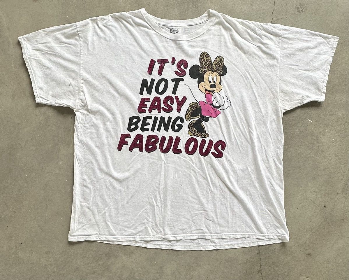 Disney × Vintage MICKY MOUSE FABOLOUA TEE Size US XXL / EU 58 / 5 - 1 Thumbnail