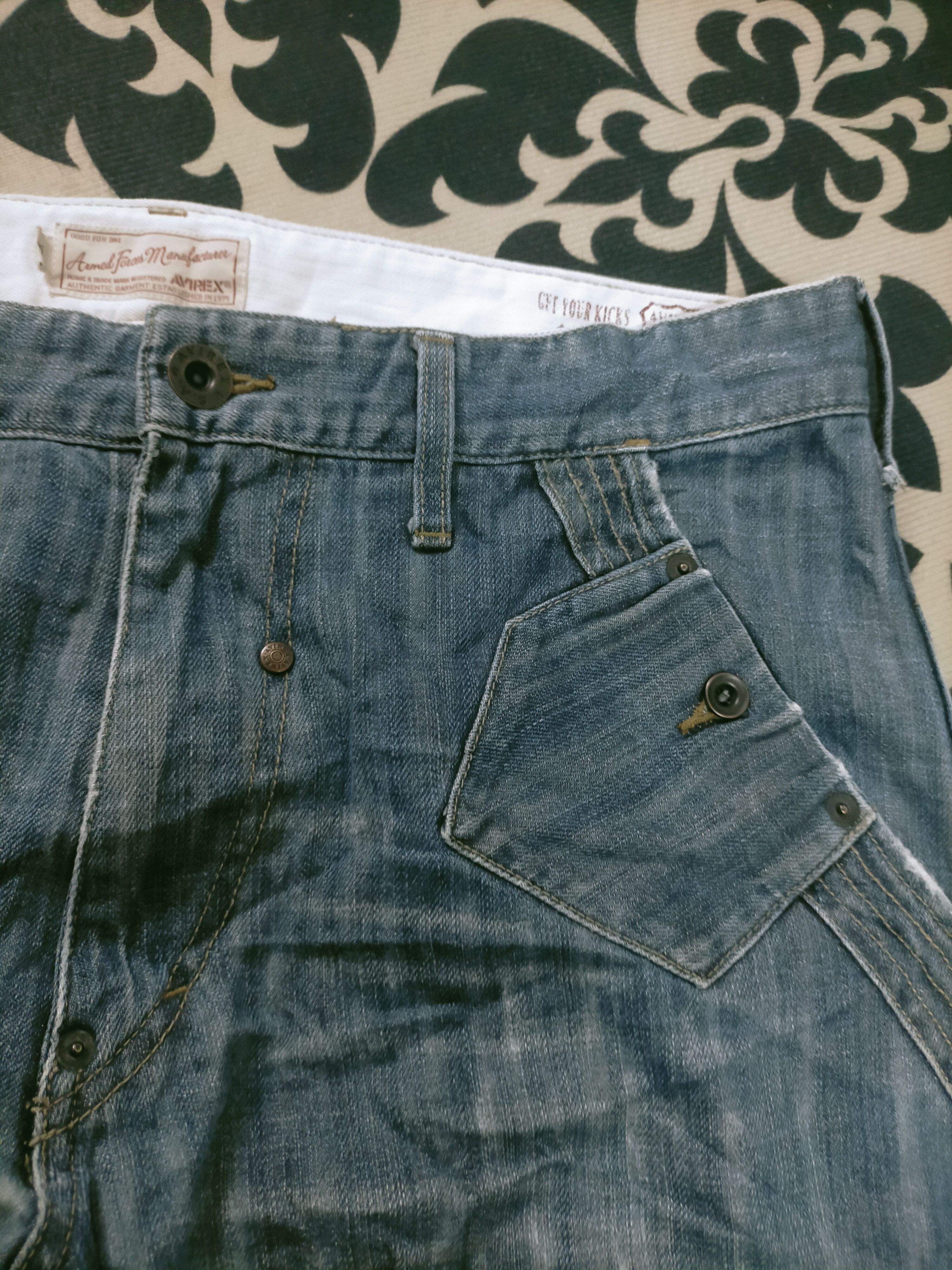 Avirex × Japanese Brand × Vintage 🔥 Vintage 🔥 Avirex Tactical Jeans Size US 35 - 3 Thumbnail