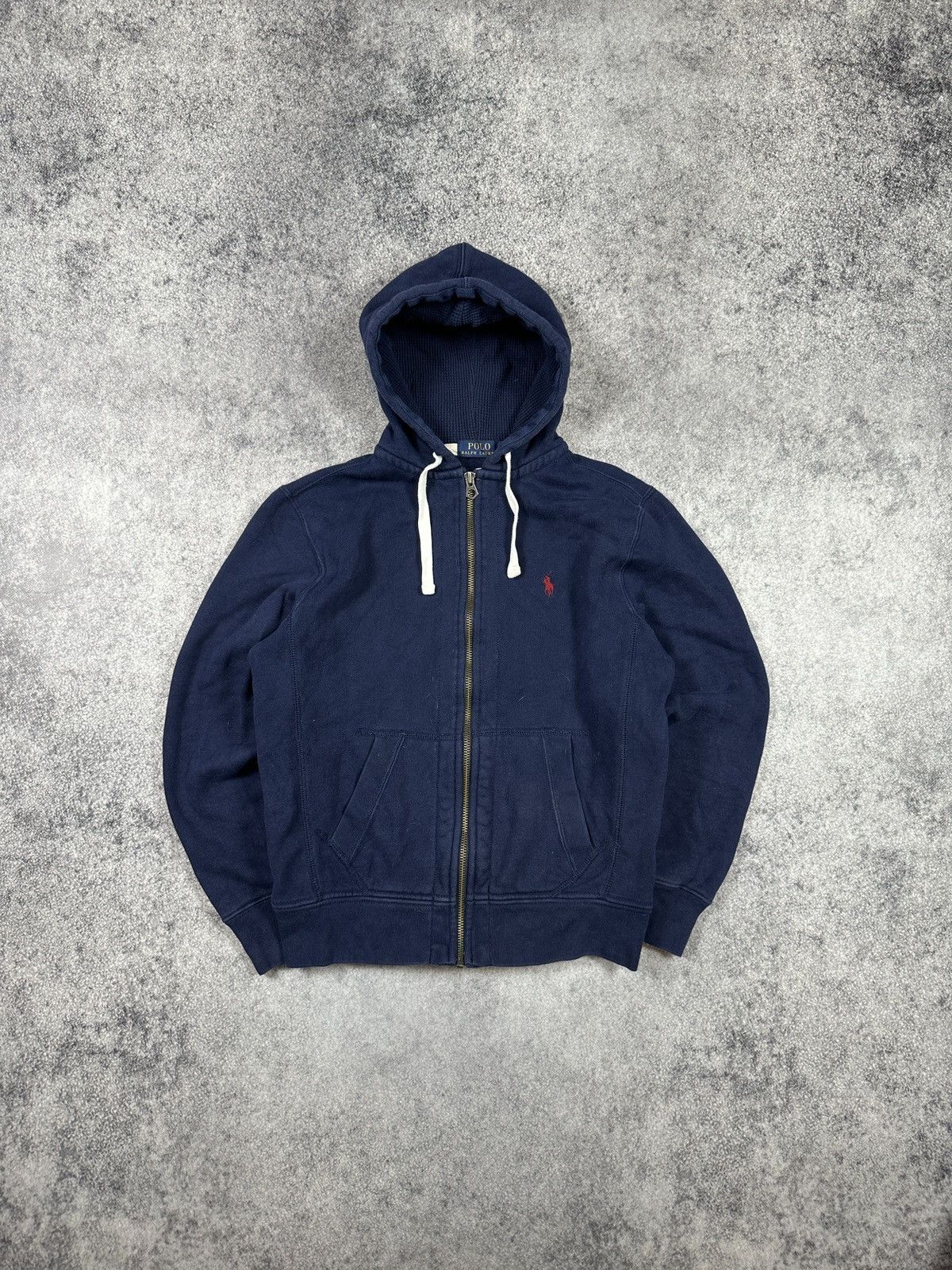 Polo Ralph Lauren Y2K Vintage Polo Ralph Lauren Zip Up Hoodie Streetwear Rare Size US S / EU 44-46 / 1 - 1 Thumbnail