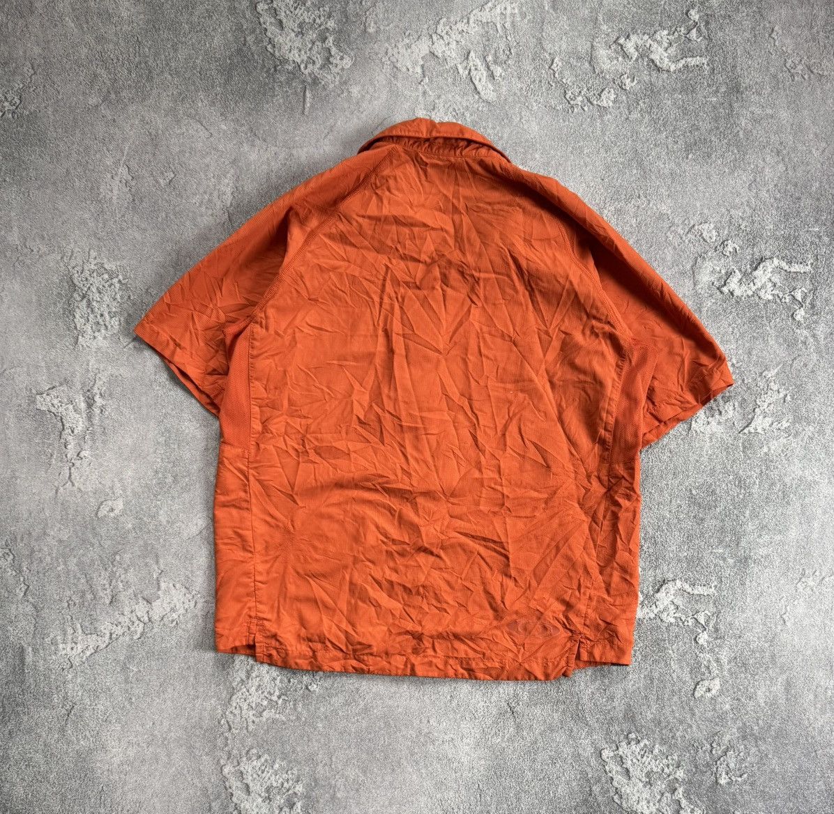 Salomon × Vintage Salomon L button up shirt polo short sleeve tee T-shirt Size US L / EU 52-54 / 3 - 14 Thumbnail