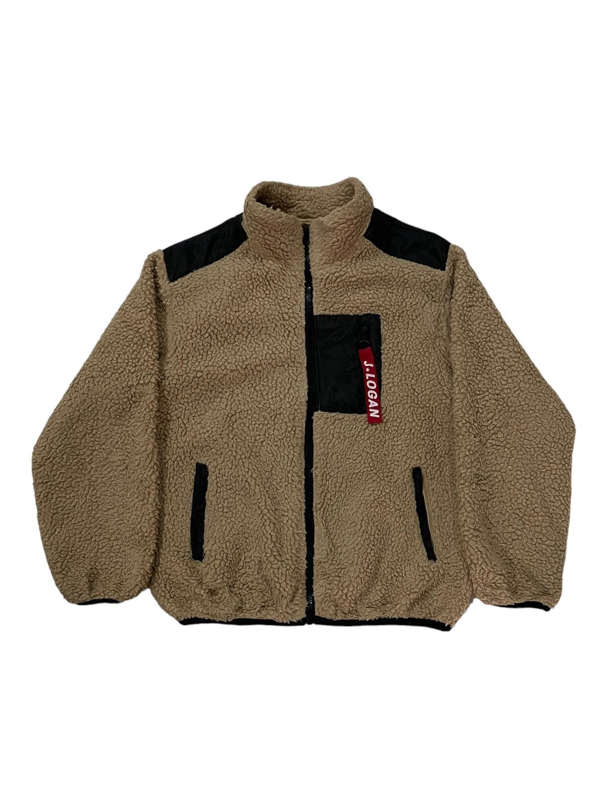 Beauty Beast × Japanese Brand Jessy Logan Faux Fleece Sherpa Jacket Size S / US 4 / IT 40 - 2 Thumbnail
