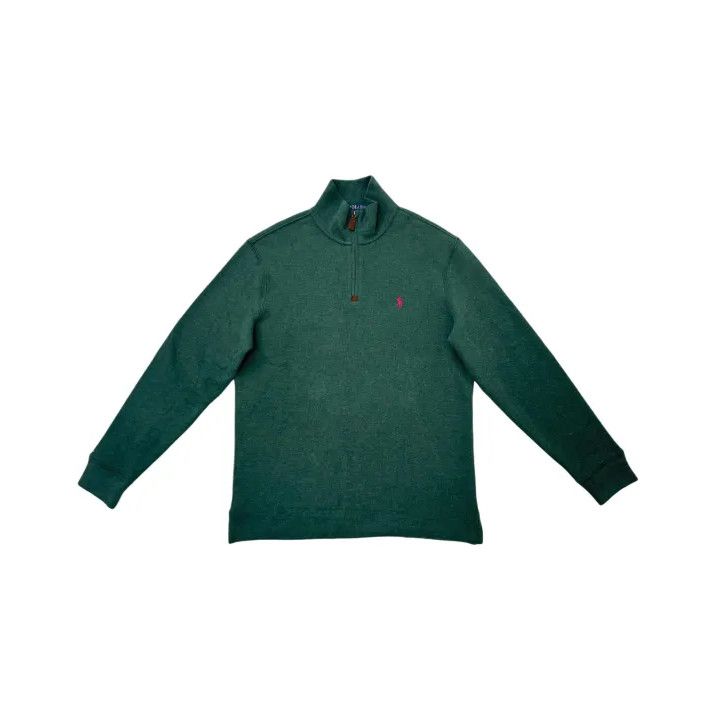 Polo Ralph Lauren Polo Ralph Lauren Logo Embroidered Half-Zip Pullover Size US M / EU 48-50 / 2 - 1 Thumbnail