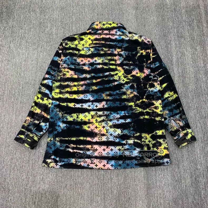 Louis Vuitton Louis Vuitton Sunset tie-dyed denim jacket Size US M / EU 48-50 / 2 - 2 Thumbnail