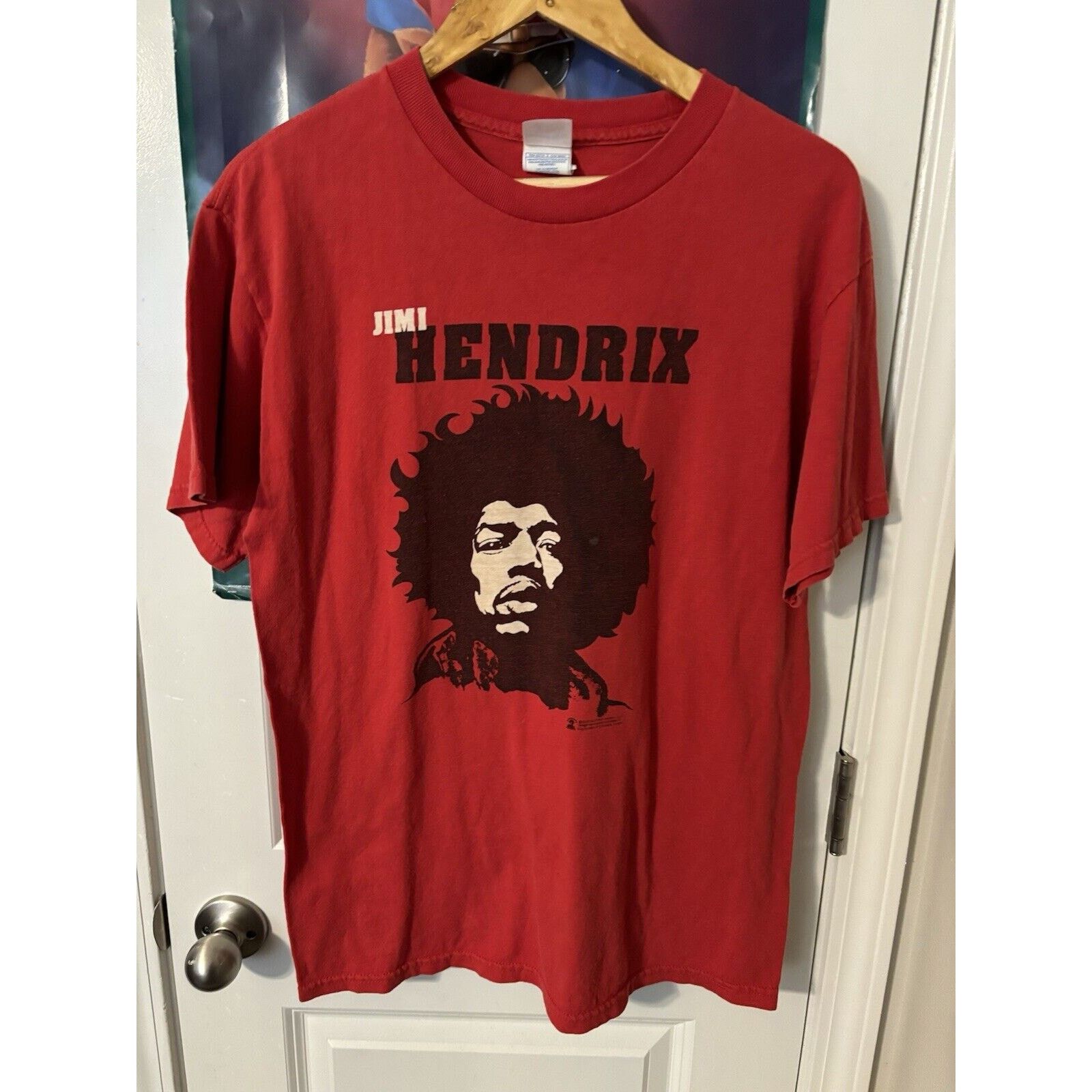 Other Vintage Red Jimi Hendrix y2k T-shirt size Medium Band Shirt Size US M / EU 48-50 / 2 - 4 Thumbnail