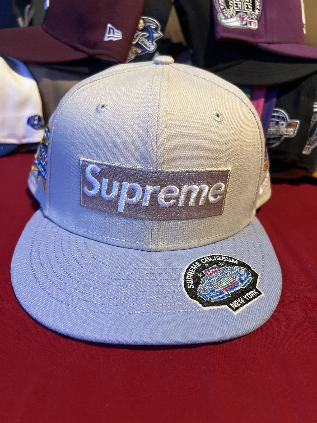 New Era × Supreme Supreme Championship Box Logo | Grailed