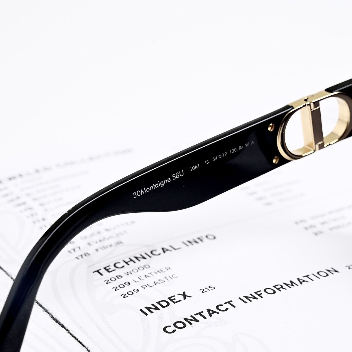 Dior DIOR 30MONTAIGNE S8U SUNGLASSES Size ONE SIZE - 5 Thumbnail