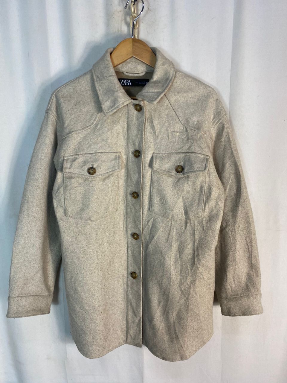 Zara Zara wool button up jacket Size M / US 6-8 / IT 42-44 - 1 Thumbnail