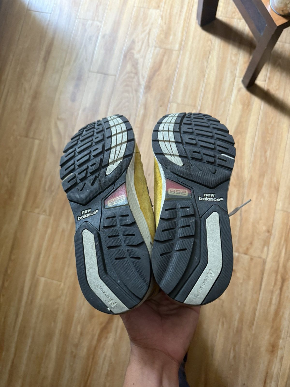 New Balance New Balance 992 - Yellow - Size 9.5 Size US 9.5 / EU 42-43 - 7 Thumbnail