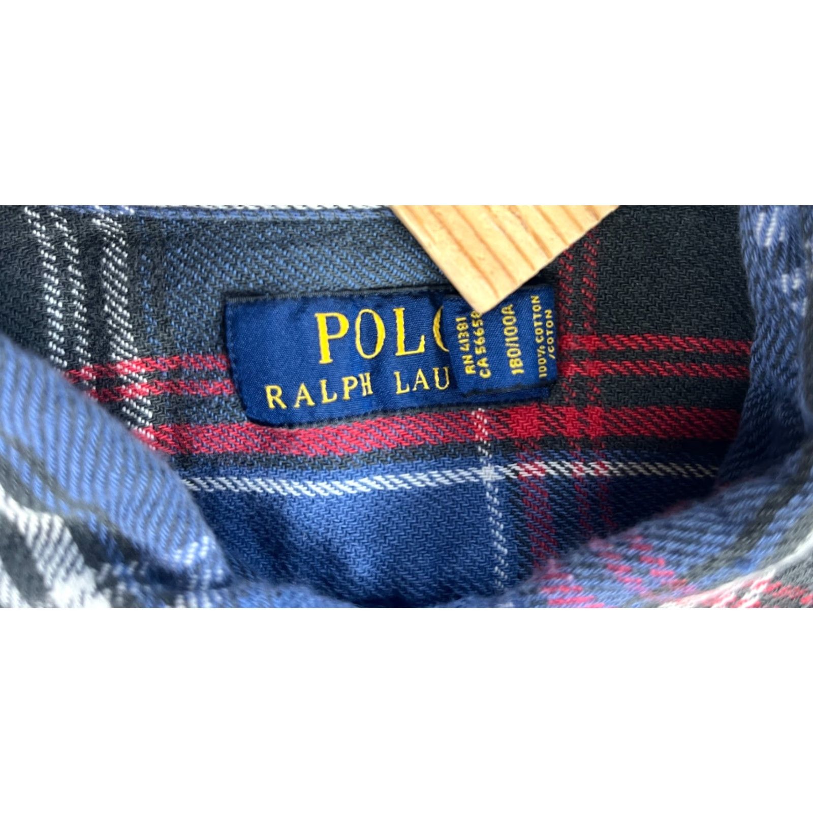 Polo Ralph Lauren Polo Ralph Lauren Button-Up Flannel Shirt Plaid Multicolor Sz L Mens Size US L / EU 52-54 / 3 - 5 Thumbnail