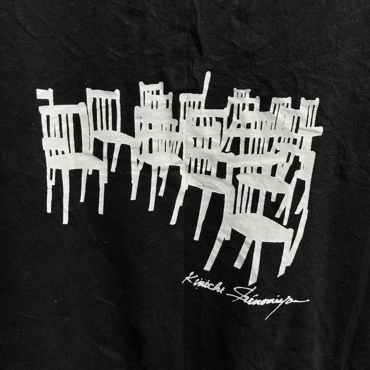 Vintage Vintage 90s CHAIR photo art tee eames Size US L / EU 52-54 / 3 - 3 Thumbnail