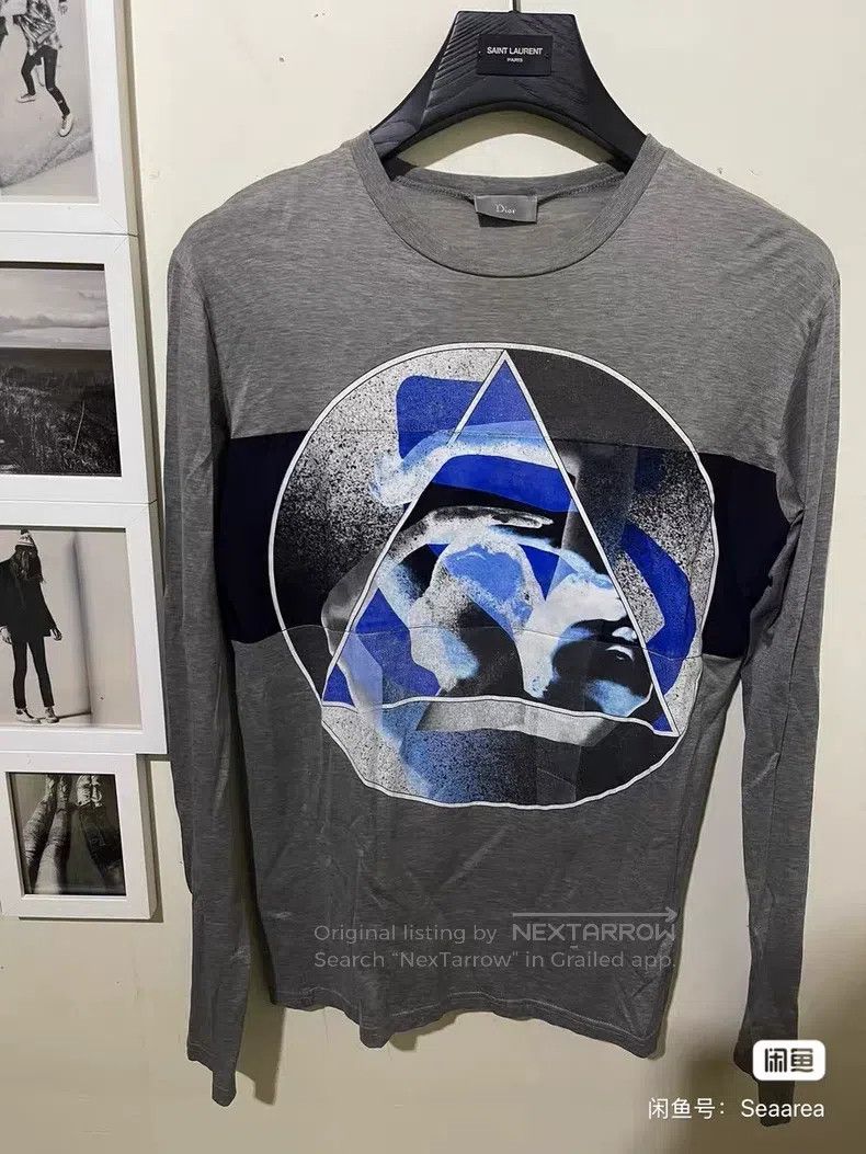 Dior Dior Grey Bio-printed Long Sleeve Size US XS / EU 42 / 0 - 1 Thumbnail