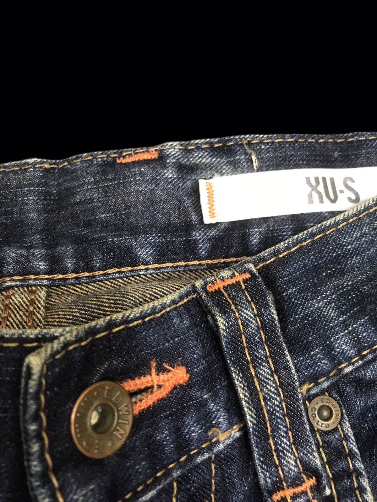 Edwin 💥FLARE💥ARCHIVAL EDWIN 401XVS STONE WASH DENIM F326 Size US 31 - 7 Thumbnail