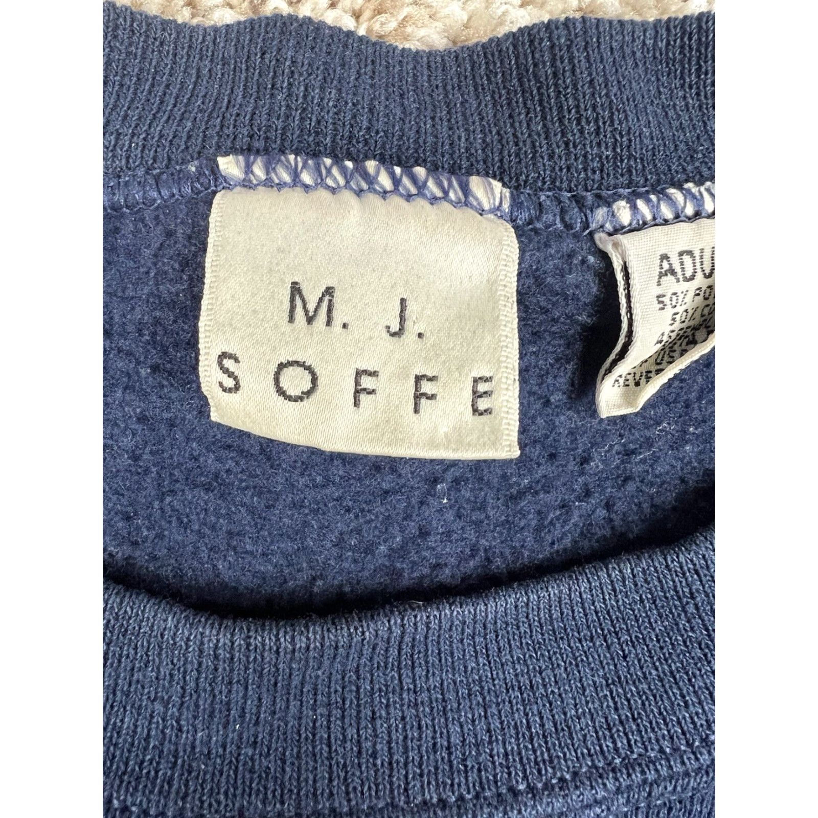 Soffe VINTAGE Soffe California Highway Patrol Sweatshirt XL Mens Blue Crewneck 90s Graphic Print Heavyweight Pullover Sweatshirt Mens 90s Size US XL / EU 56 / 4 - 5 Thumbnail