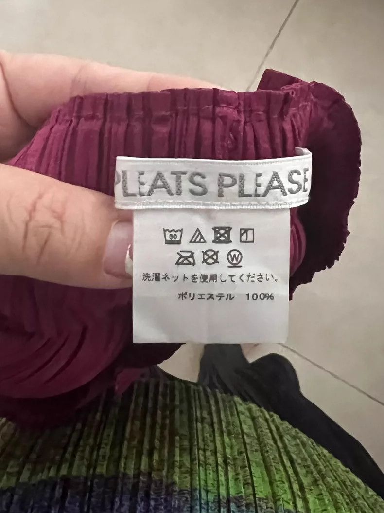 Issey Miyake Issey Miyake size:2 Purple pleated pants Size 28" / US 6 / IT 42 - 2 Thumbnail