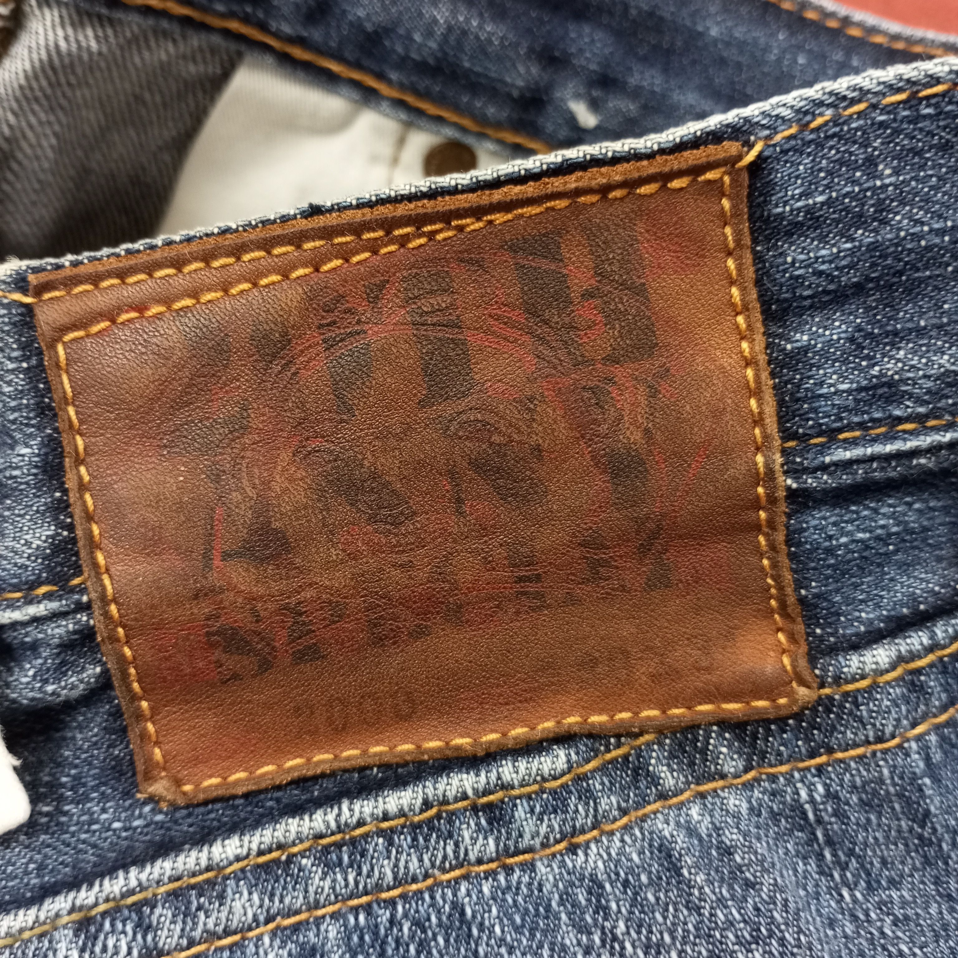 Evisu Evisu Japanese Brand Custom Daicock Jeans c235n29 Size US 29 - 15 Thumbnail