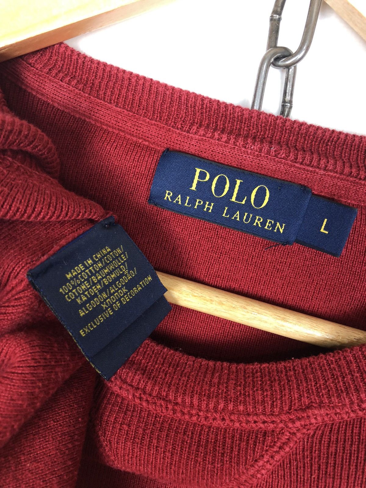Polo Ralph Lauren Polo Ralph Lauren Sweatshirt Crewneck Pullover L Size US L / EU 52-54 / 3 - 8 Thumbnail