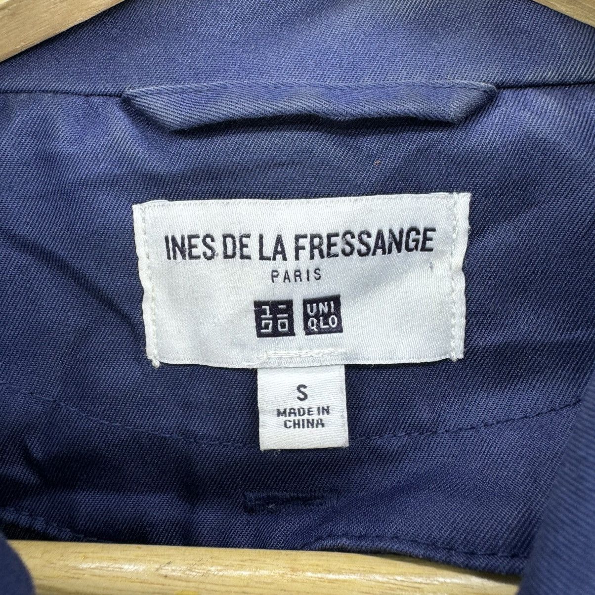 Uniqlo Uniqlo x Ines de La Fressange Navy Long Coat Size S / US 4 / IT 40 - 10 Thumbnail