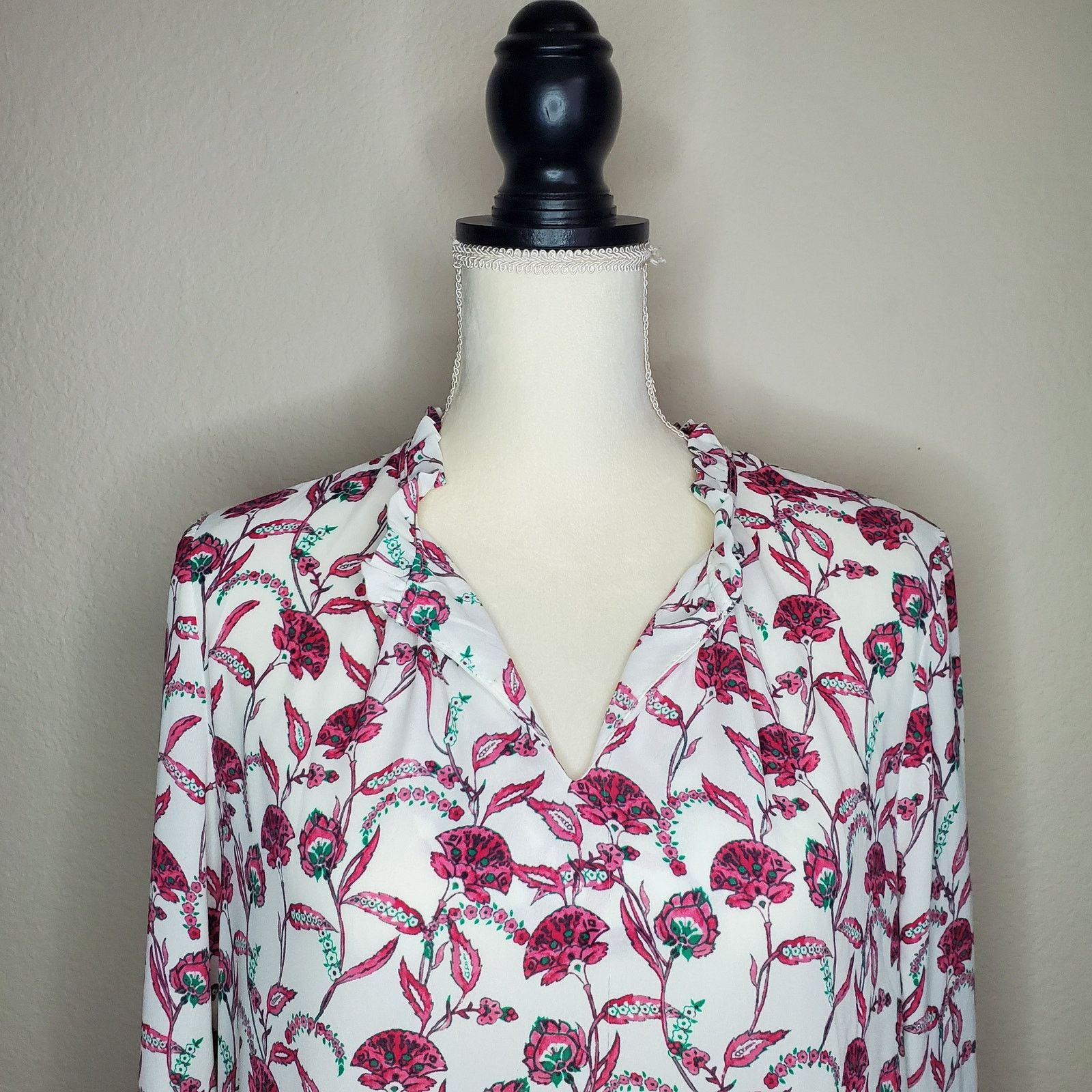 Other Rose and Olive Paisley Blouse Medium Size M / US 6-8 / IT 42-44 - 5 Thumbnail