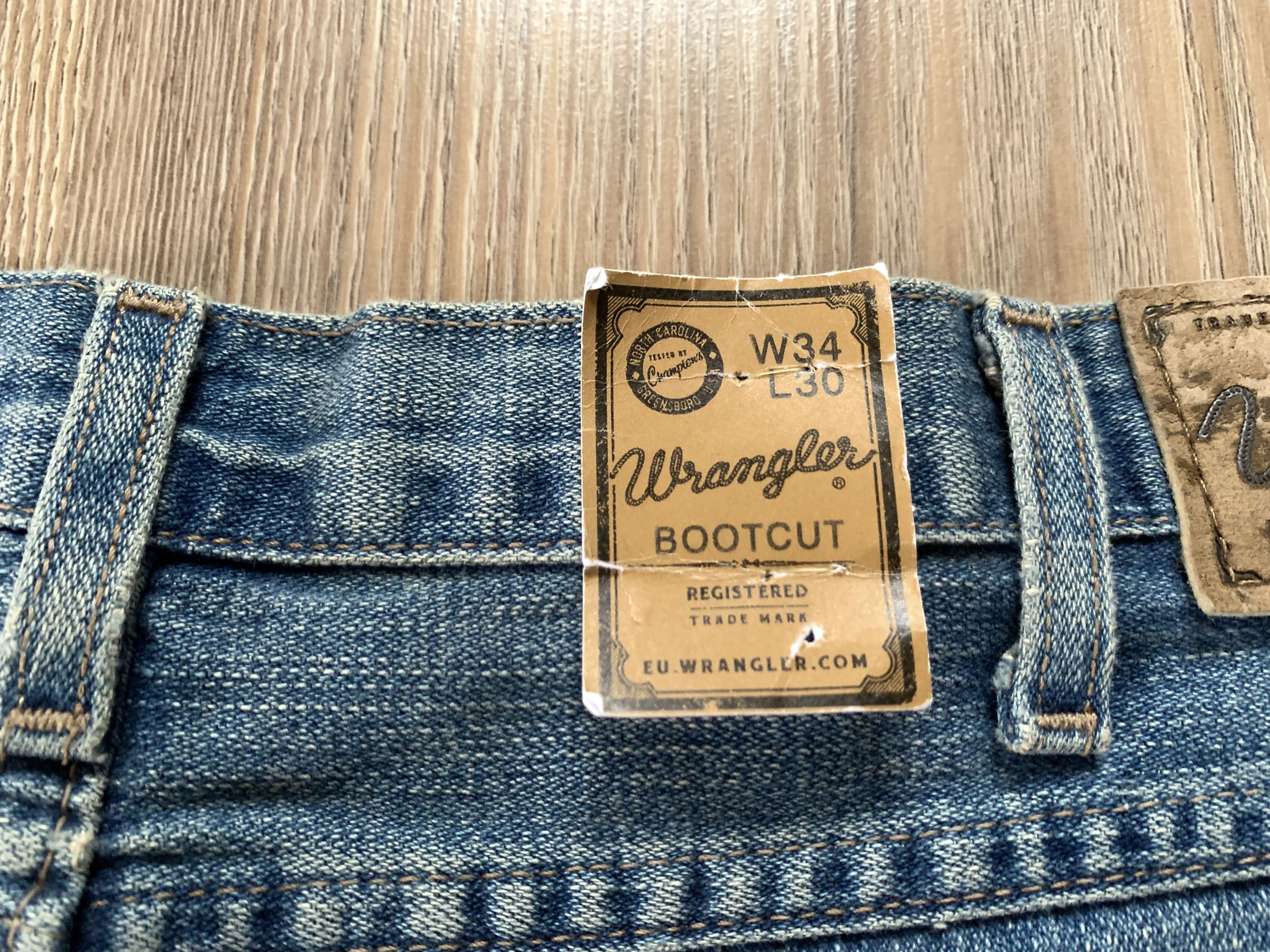 Denime × Wrangler Wrangler Bootcut Light Blue Jeans Size US 34 / EU 50 - 8 Thumbnail