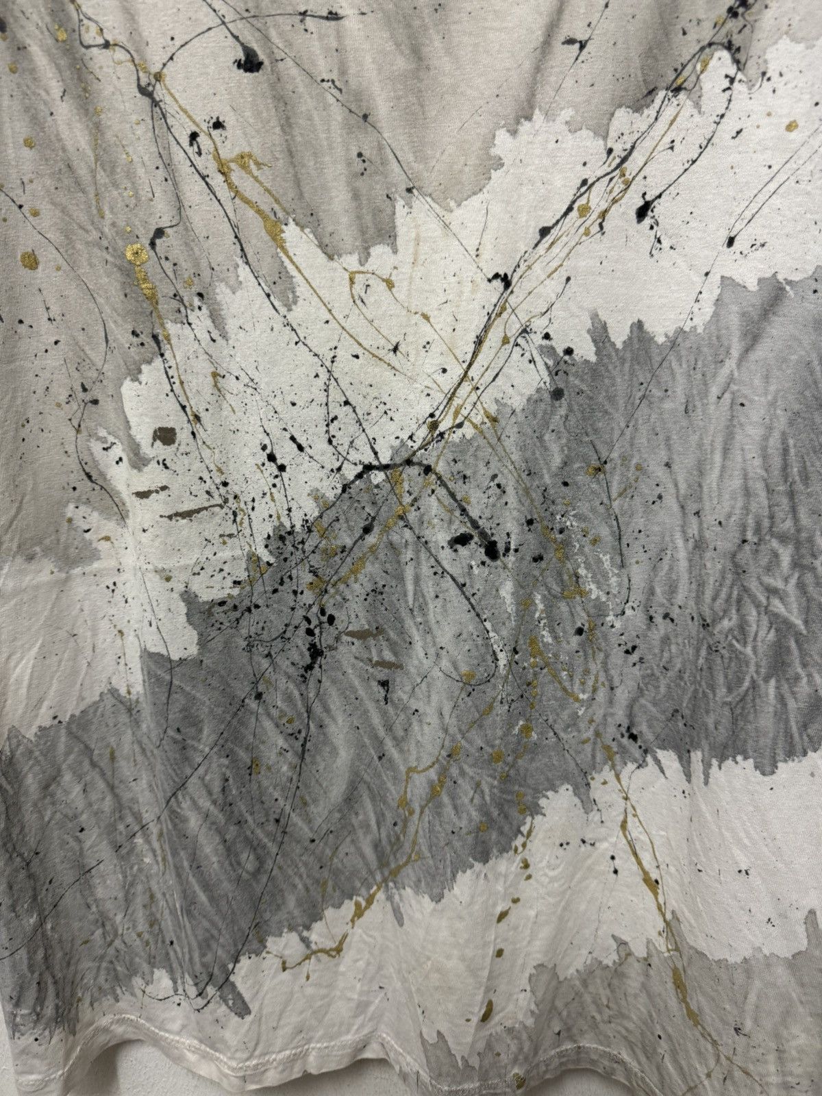 Vintage Vintage 80’s Jackson Pollock Shirt Size US XL / EU 56 / 4 - 2 Thumbnail