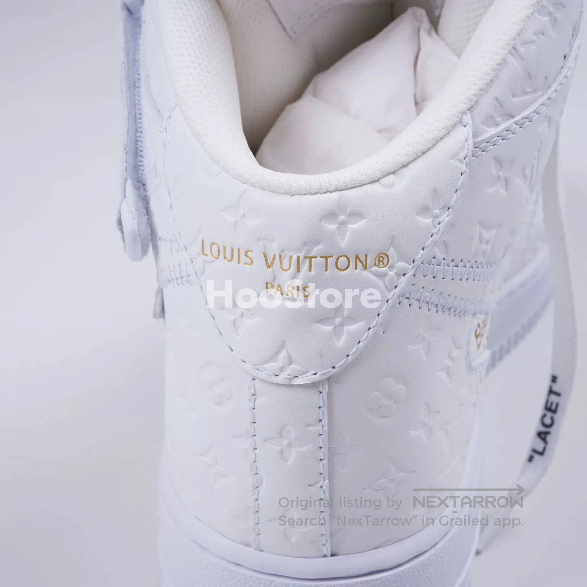 Louis Vuitton Louis Vuitton x Nike Air Force 1 Sneakers. Size US 9 / EU 42 - 5 Thumbnail