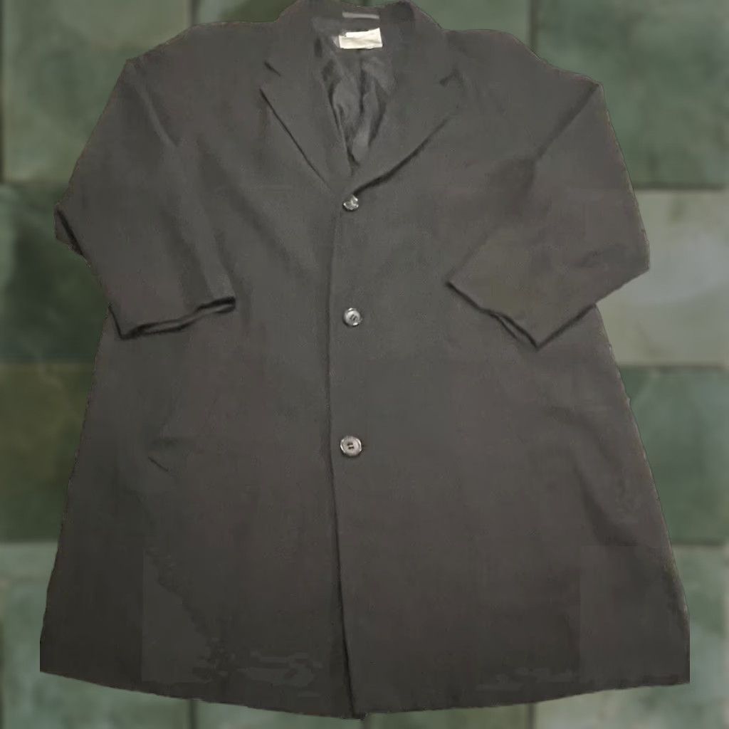 Comme des Garcons Girl VTG Comme Des Garcons Women’s Jacket M Sz Black Wool Blend Cupro Lining Pockets 90s Designer Office Casual Blazer Made In Japan Size M / US 6-8 / IT 42-44 - 1 Thumbnail