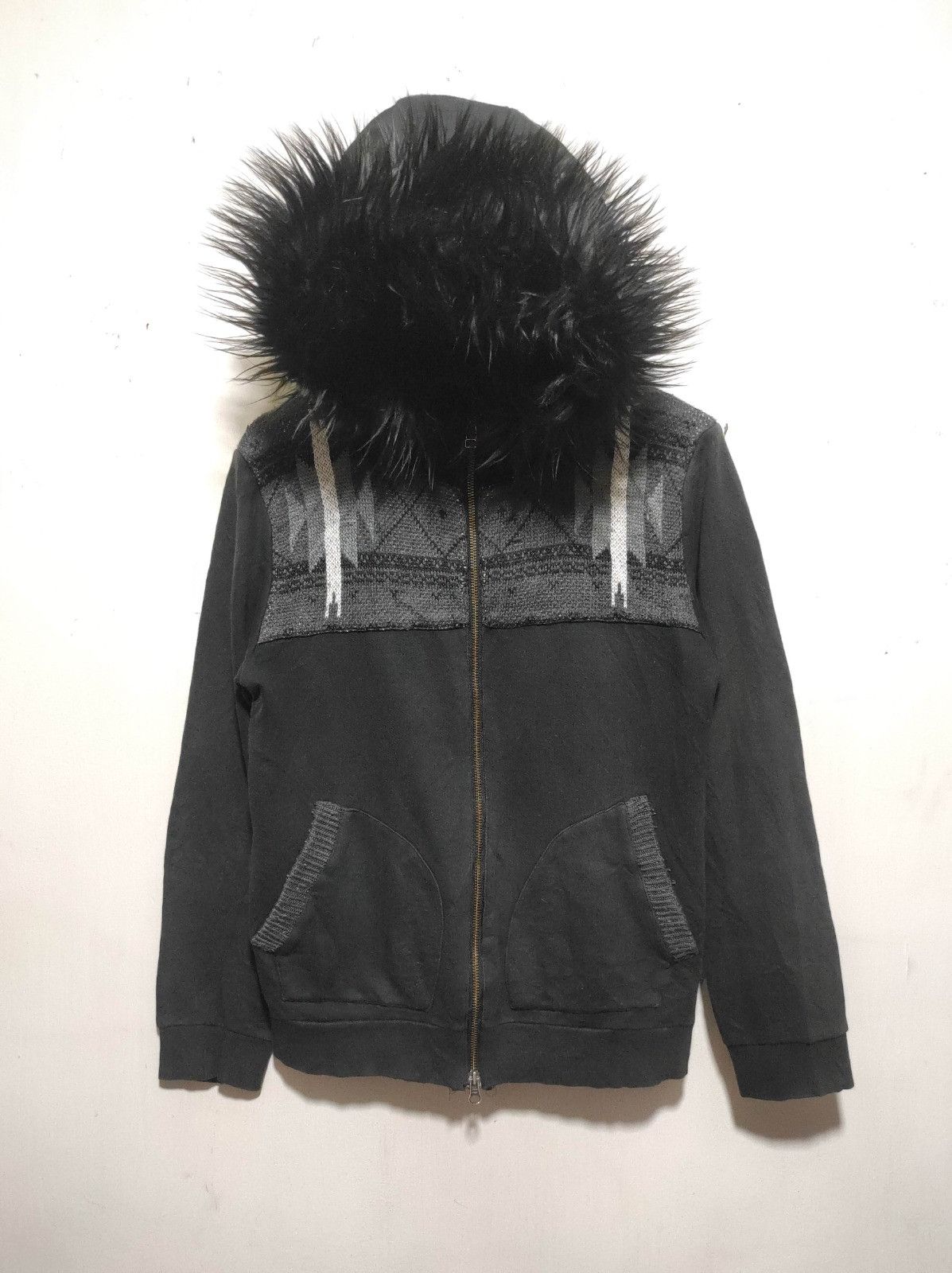 Morgan Homme Morgan Homme 10th Anniversary double zip fur hoodie Size US M / EU 48-50 / 2 - 2 Thumbnail