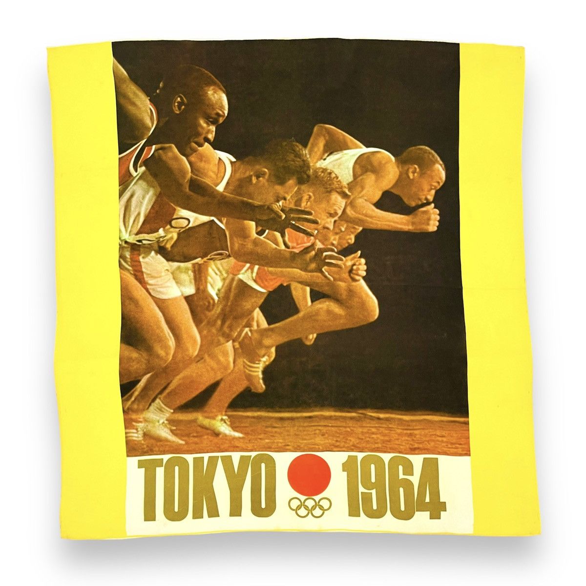 Japanese Brand TOKYO 1964 OLYMPIC BANDANA HANDKERCHIEF NECKERCHIEF SCARF Size ONE SIZE - 1 Thumbnail
