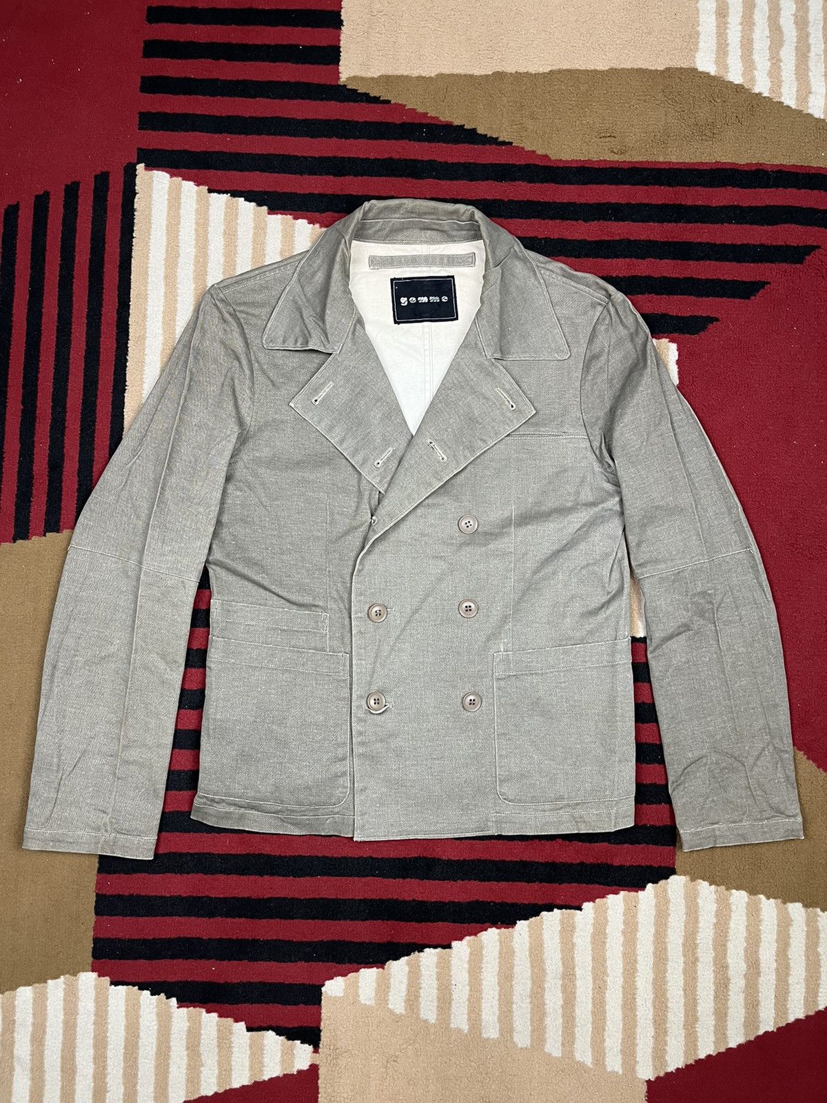 gomme Gomme By Yohji Yamamoto Button Jacket Size US M / EU 48-50 / 2 - 3 Thumbnail