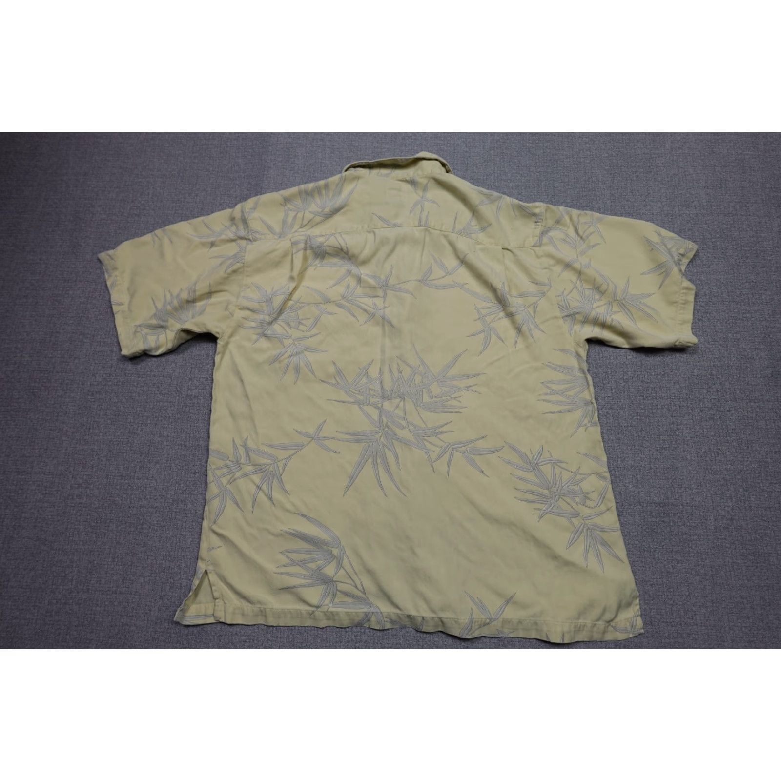 Tommy Bahama Tommy Bahama Shirt Mens Large Yellow Floral Button-Up Silk Casual Short Sleeve Size US L / EU 52-54 / 3 - 4 Thumbnail