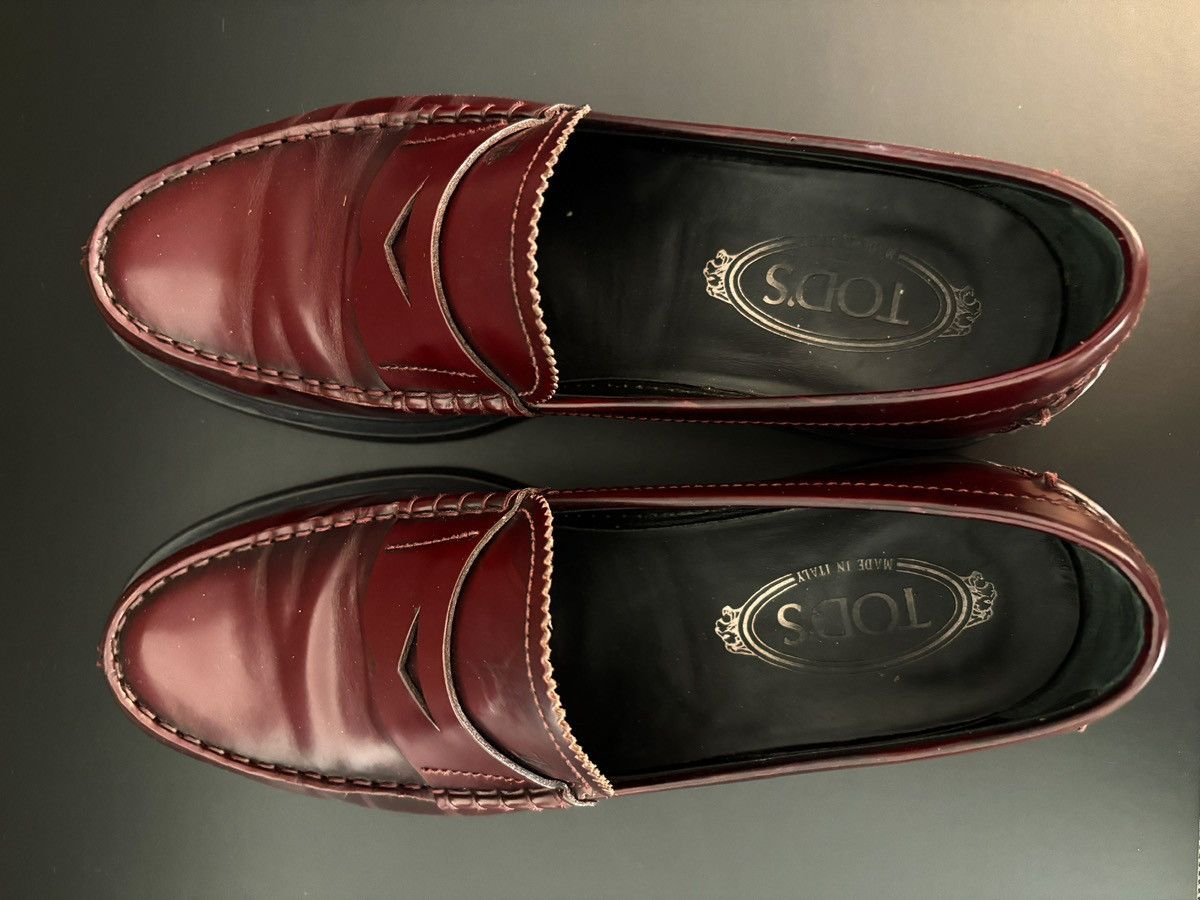 Tod's Tod's Leather Sole Penny Loafers Size US 7 / EU 40 - 7 Thumbnail