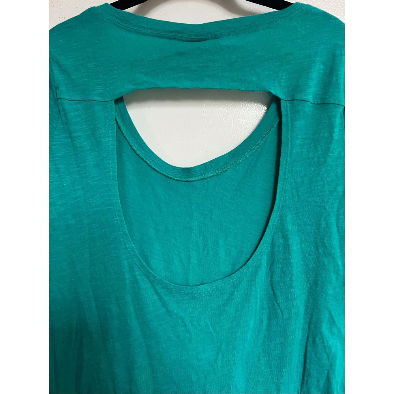 Pink PINK By Victoria’s Secret Teal Open Back T-Shirt Woman’s Siz Size S / US 4 / IT 40 - 8 Thumbnail