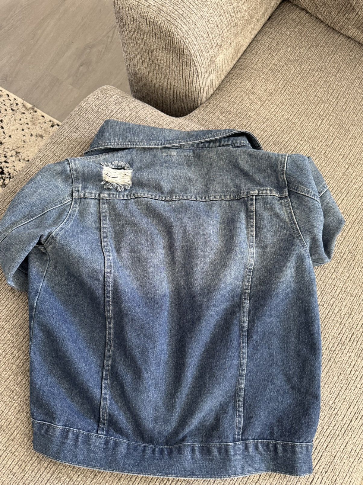 Waimea Distressed Blue Denim Jacket Size US S / EU 44-46 / 1 - 4 Thumbnail