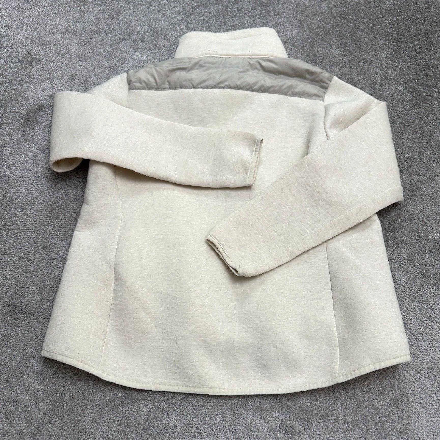 Vintage Columbia Jacket Womens XL Ivory Gray Full Zip Outdoor - Northern Comfort Hybrid Size XL / US 12-14 / IT 48-50 - 2 Thumbnail