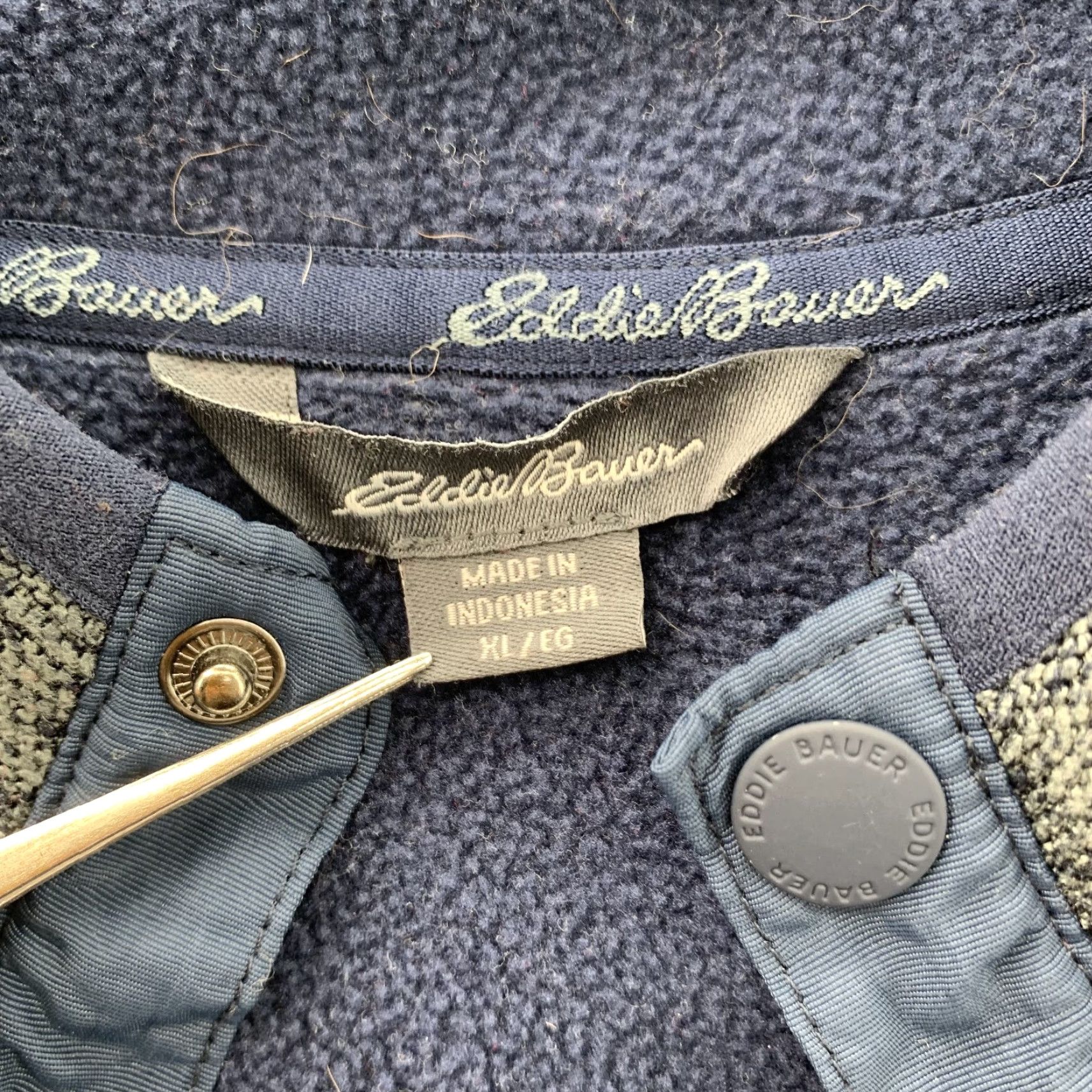Eddie Bauer Eddie Bauer Sweater Men's XL 1/4 Button Outdoor Gorpcore Preppy Performance Tech Shirt Size US XL / EU 56 / 4 - 4 Thumbnail