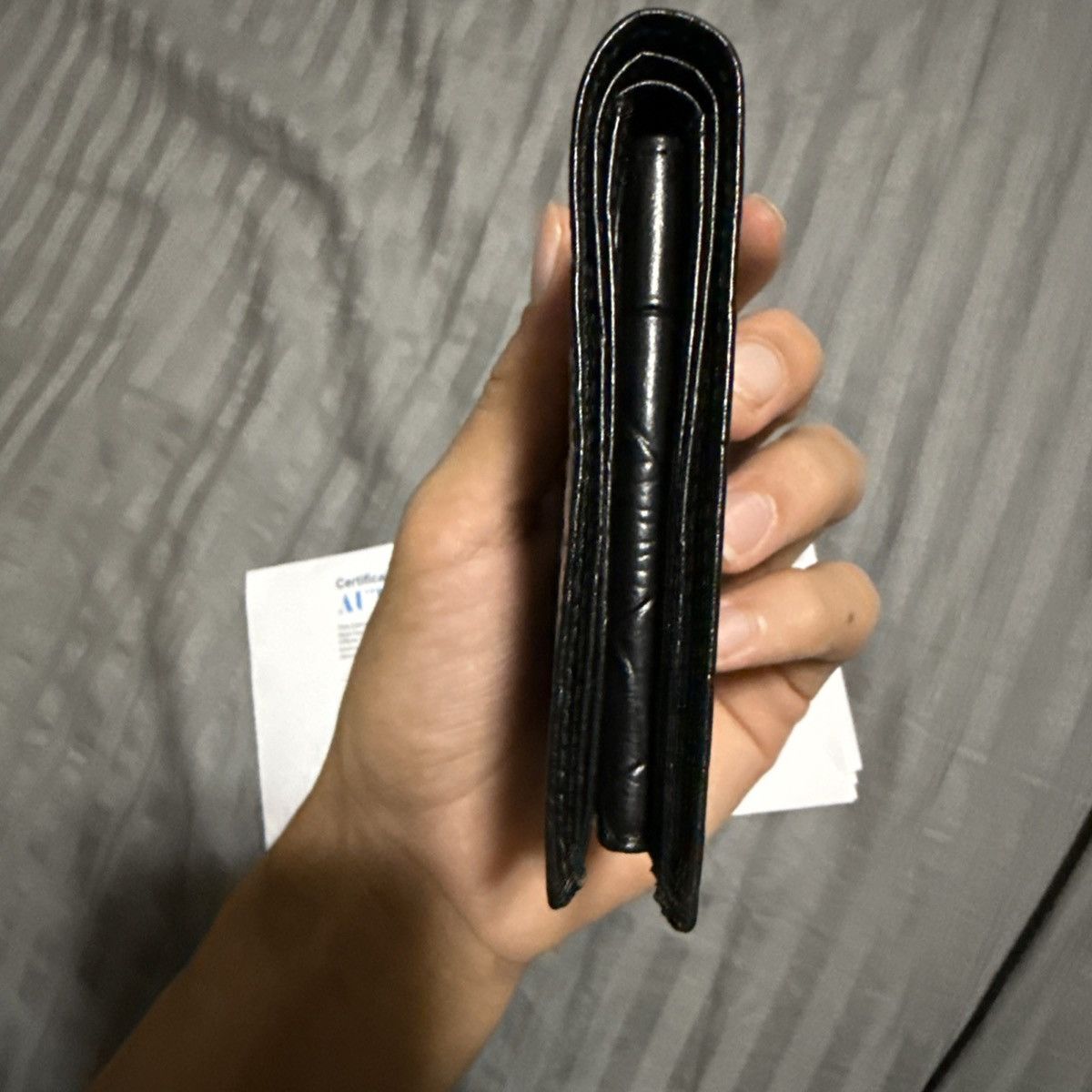 Valentino Valentino Black Gator Print Size ONE SIZE - 5 Thumbnail