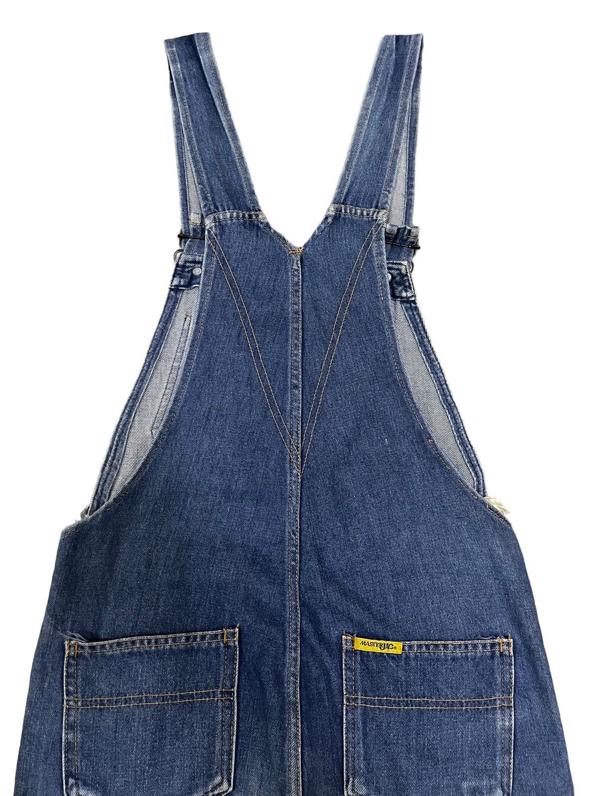Hysteric Glamour Vintage Japanese Brand Blue Wash Style Denim Overall Size US 31 - 4 Thumbnail