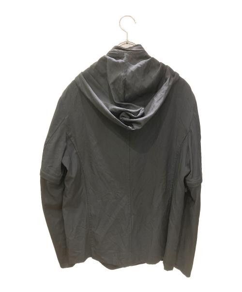 Yohji Yamamoto Yohji Yamamoto pour homme Wool/gabardine zip-up jacket Size US L / EU 52-54 / 3 - 2 Thumbnail