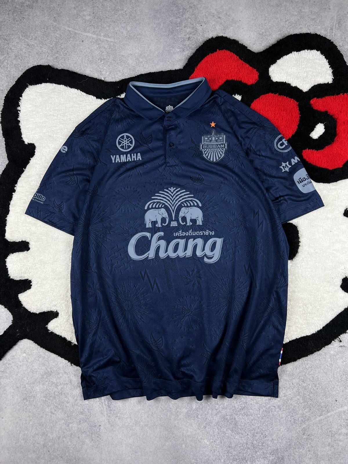 Yamaha Buriram United 2024 Thailand Football Soccer Jersey Size US XXL / EU 58 / 5 - 1 Thumbnail