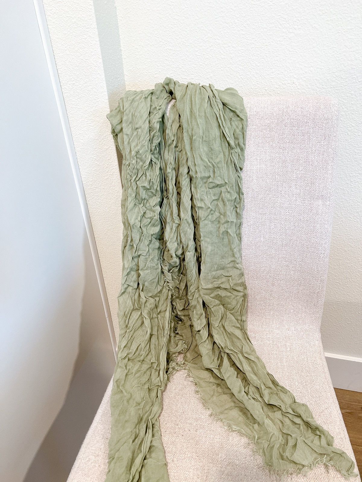 Muji New Muji scarf green Size ONE SIZE - 5 Thumbnail