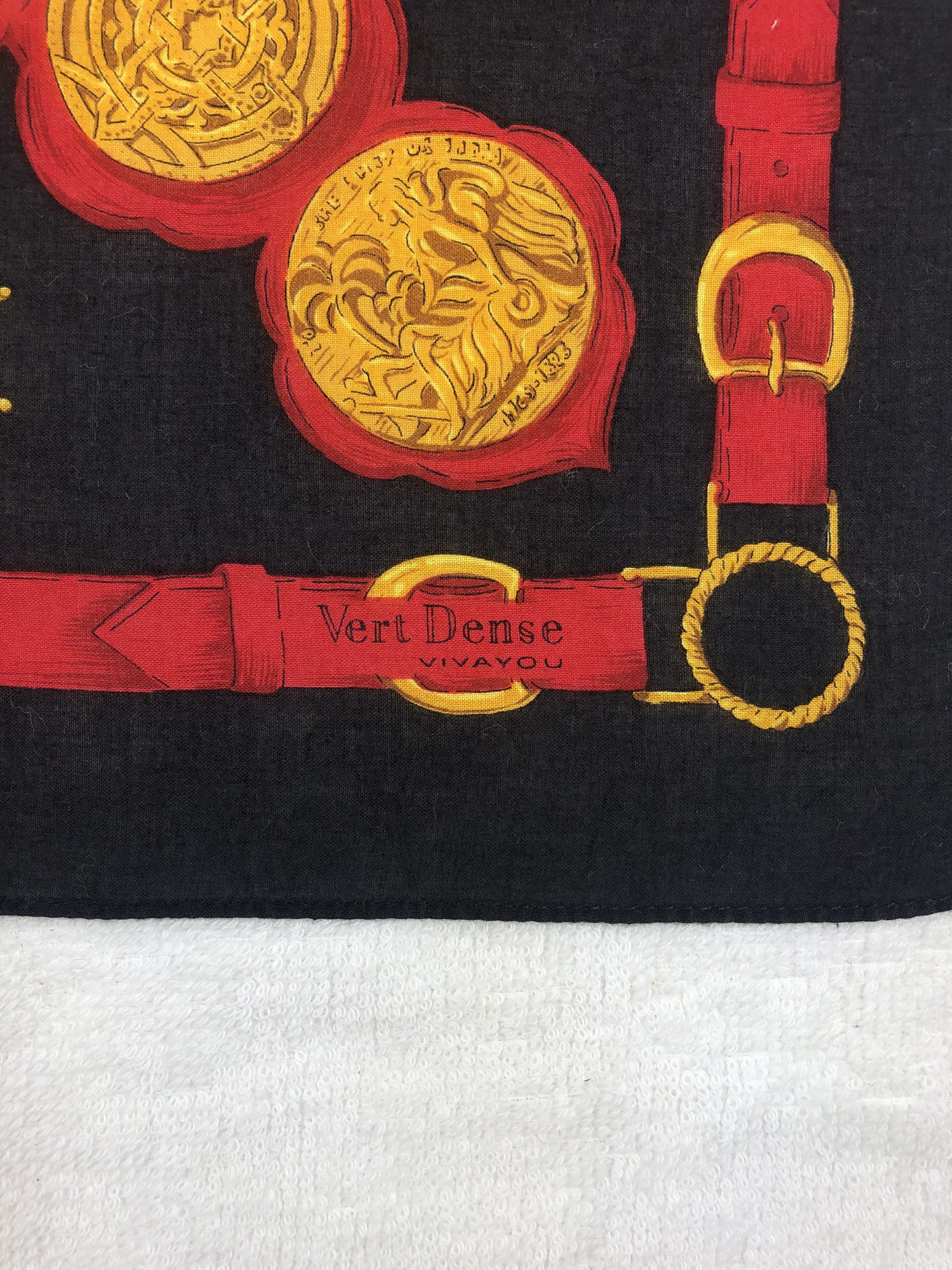 Japanese Brand × Vintage Vert Dense Handkerchief / Bandana / Neckerchief Size ONE SIZE - 4 Thumbnail