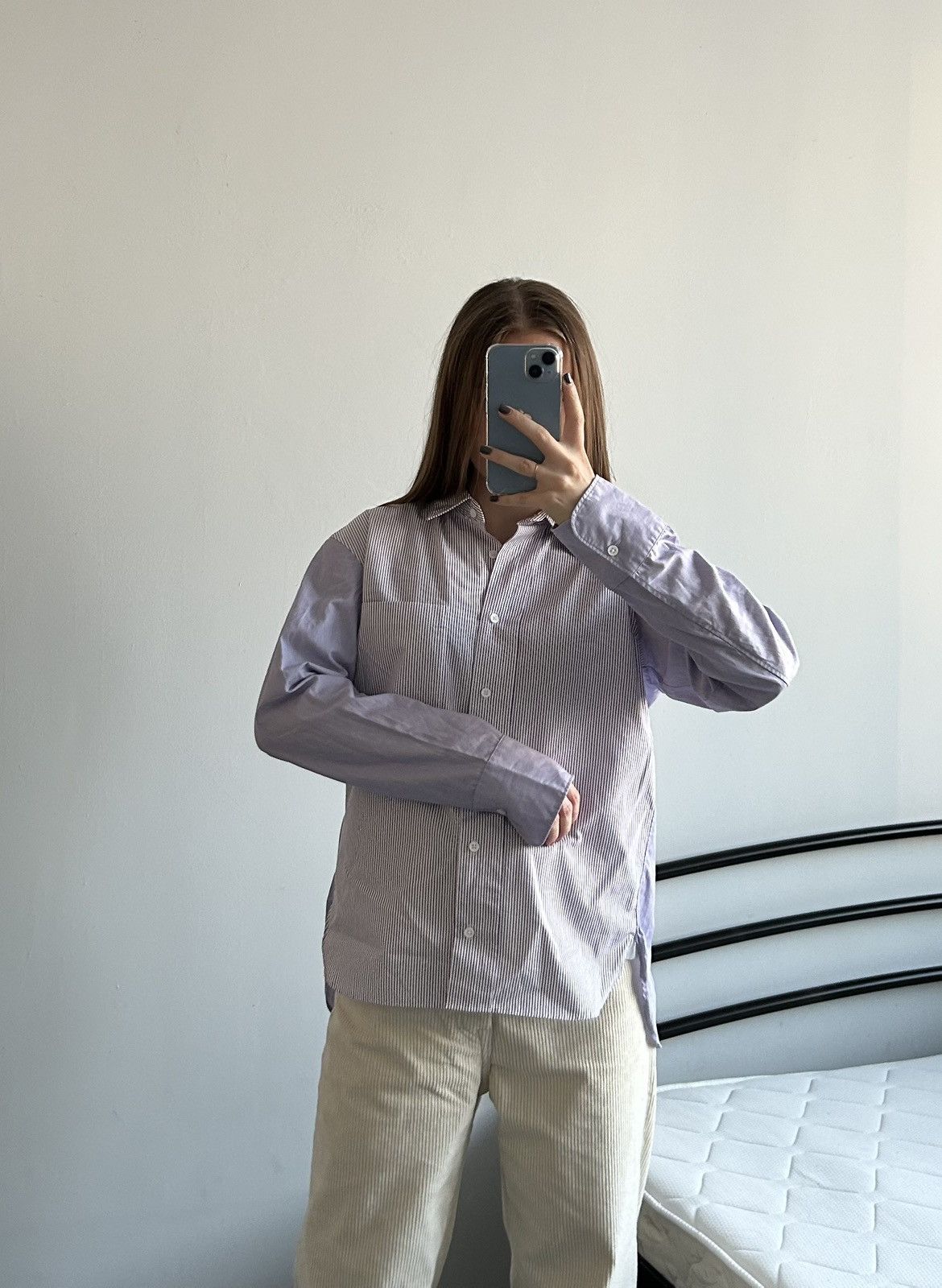 Jil Sander × Uniqlo Shirt purple Jil sander Uniqlo vintage luxury Size XXS / US 00 / IT 34 - 5 Thumbnail