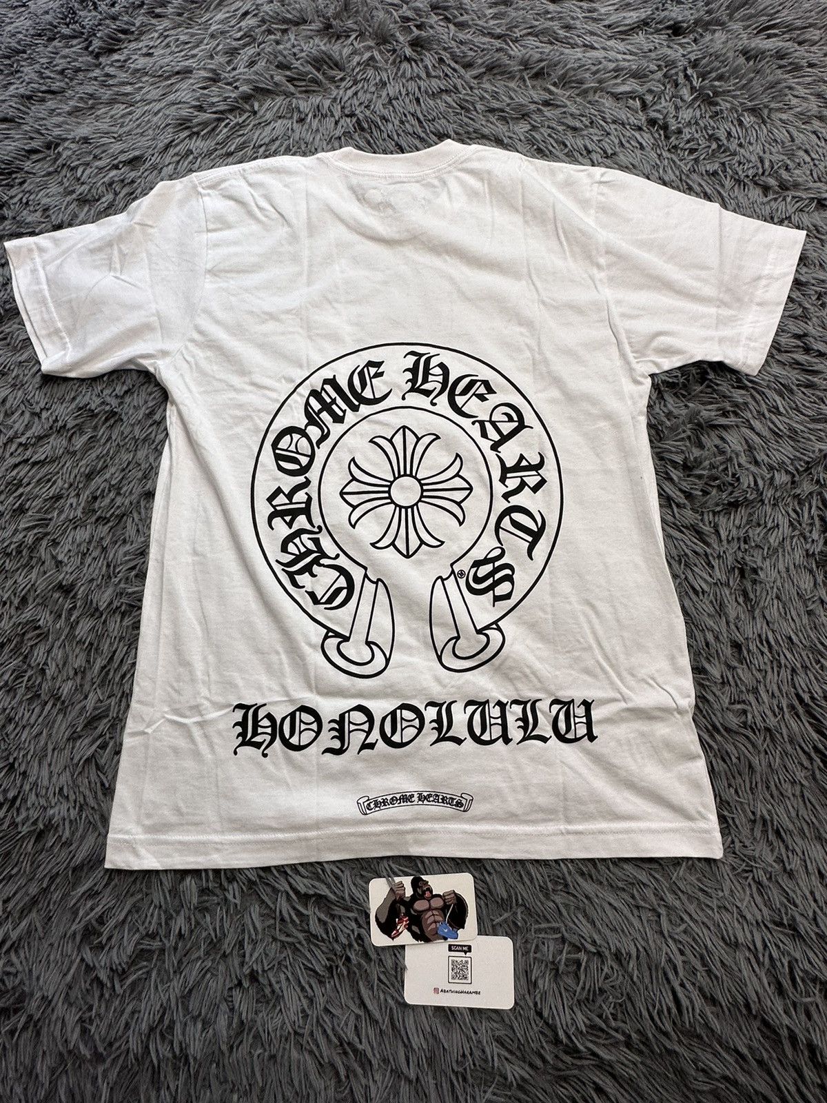 Chrome Hearts Chrome Hearts Honolulu Exclusive Horseshoe T-Shirt 'White' Size US M / EU 48-50 / 2 - 3 Thumbnail