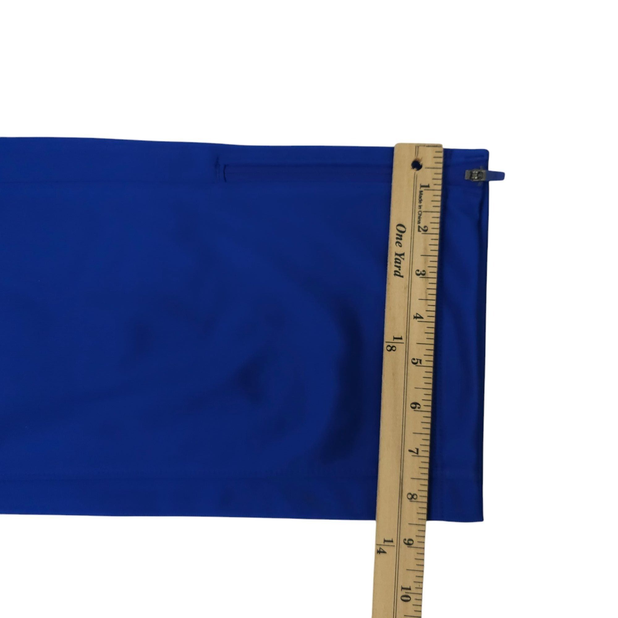 Under Armour Under Armour Track Warm Up Pant Womens M Royal Blue Size 30" / US 8 / IT 44 - 6 Thumbnail